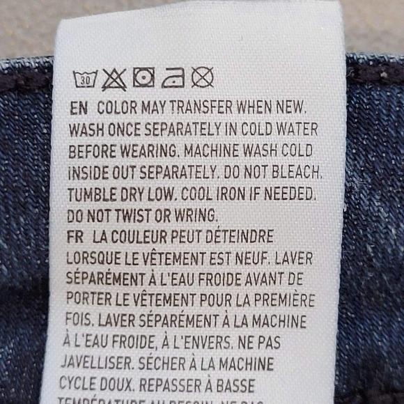 American Eagle AE Jeans Mens 30x30 Slim Straight Dark Wash Cotton Denim Flex - Picture 7 of 8